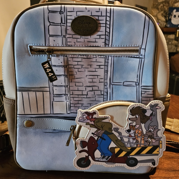 Disney Handbags - Disney Backpack with removable coin purse - Oliver and Company